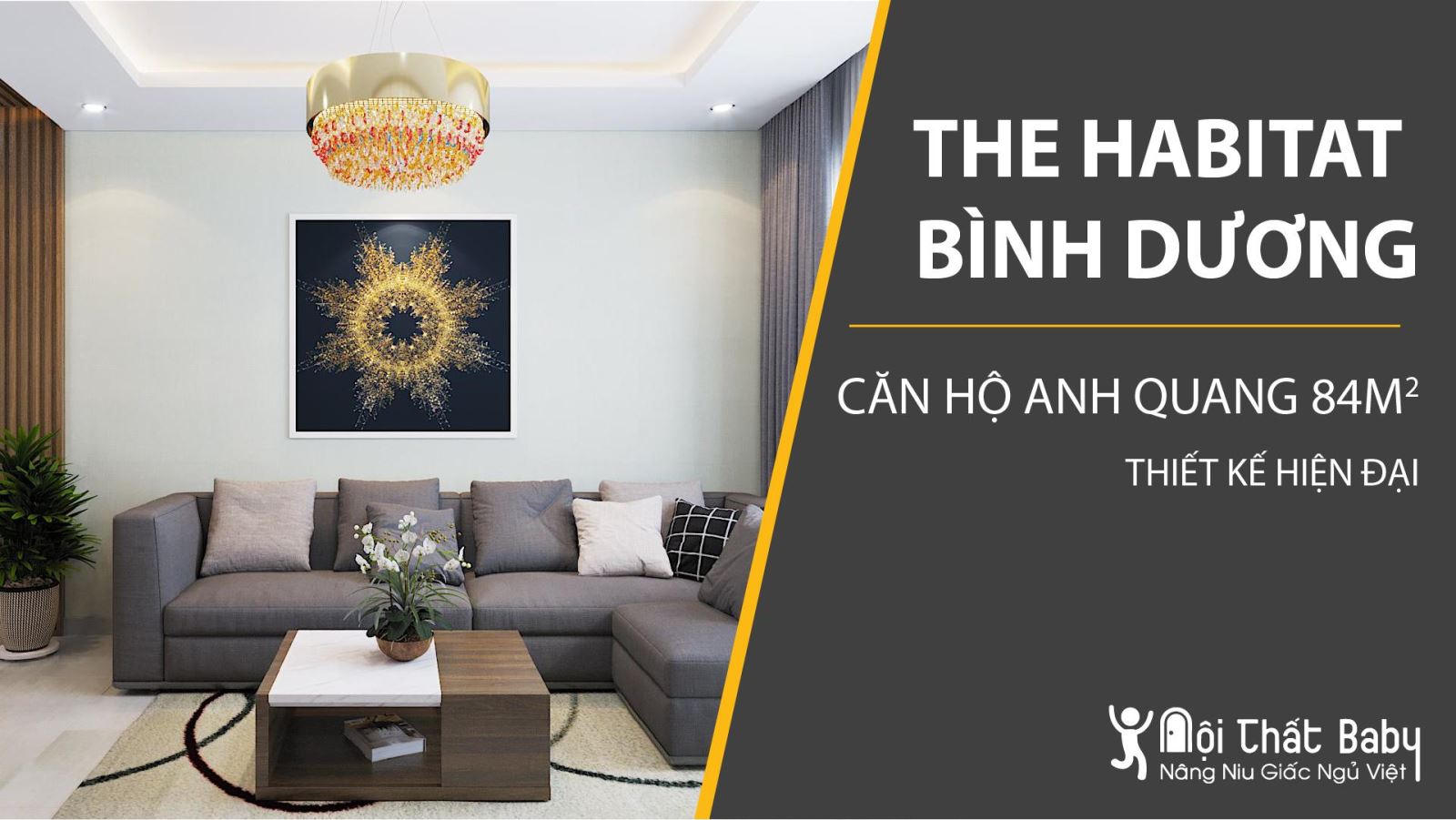 Tổng hợp những mẫu thiết kế nội thất chung cư The Habitat Bình Dương